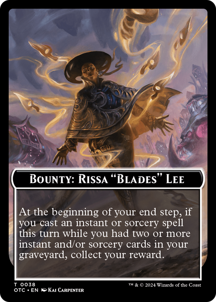 Bounty: Rissa "Blades" Lee // Wanted! (TOTC-038) - common