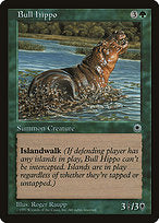 Bull Hippo (POR-160D) - uncommon
