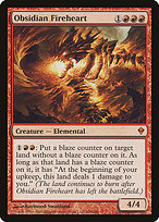 Obsidian Fireheart (ZEN-140) - mythic - Foil