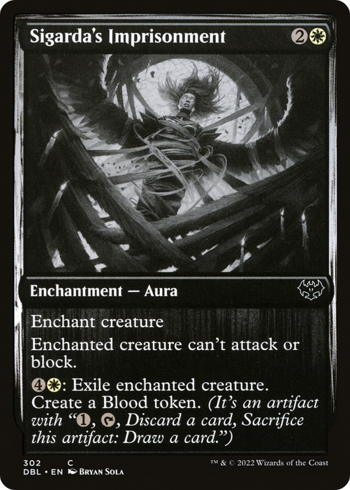 Sigarda's Imprisonment (DBL-302) - common - Foil