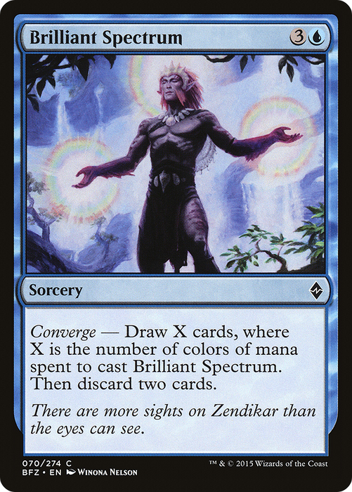 Brilliant Spectrum (BFZ-070) - common - Foil
