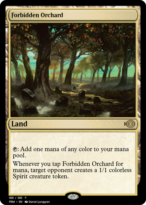 Forbidden Orchard (PRM-62409) - rare - Foil
