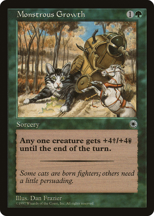 Monstrous Growth (POR-173) - common