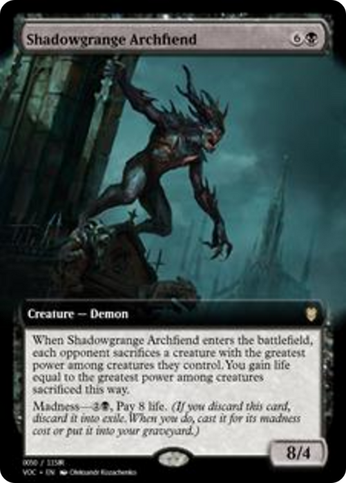 Shadowgrange Archfiend (PRM-95339) - rare - Foil