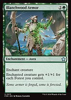 Blanchwood Armor (FDN-213) - uncommon - Foil