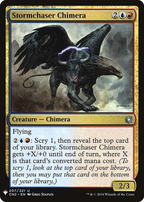 Stormchaser Chimera (LIST-CN2-207) - uncommon