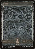 Island (VOW-409) - common - Etched Foil