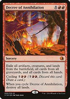 Decree of Annihilation (V14-005) - mythic - Foil