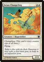Avian Changeling (MMA-006) - common - Foil