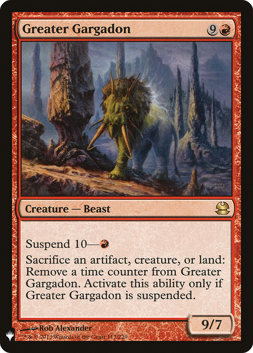 Greater Gargadon (LIST-MMA-117) - rare