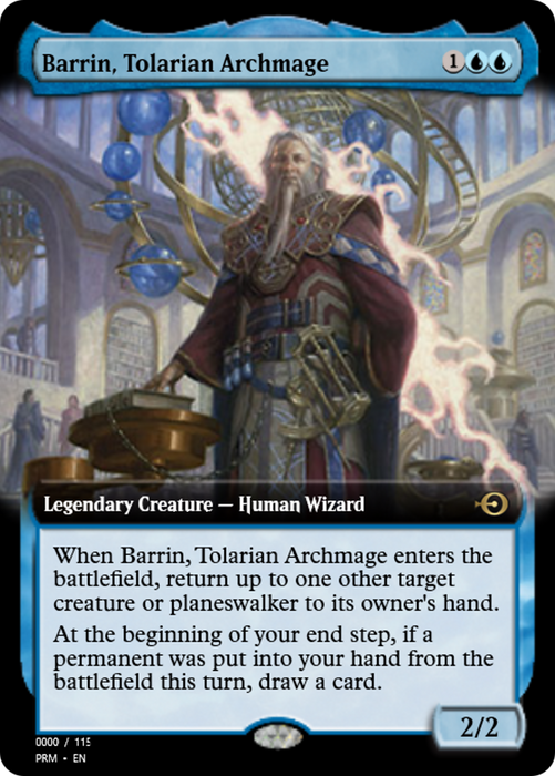 Barrin, Tolarian Archmage (PRM-81942) - rare