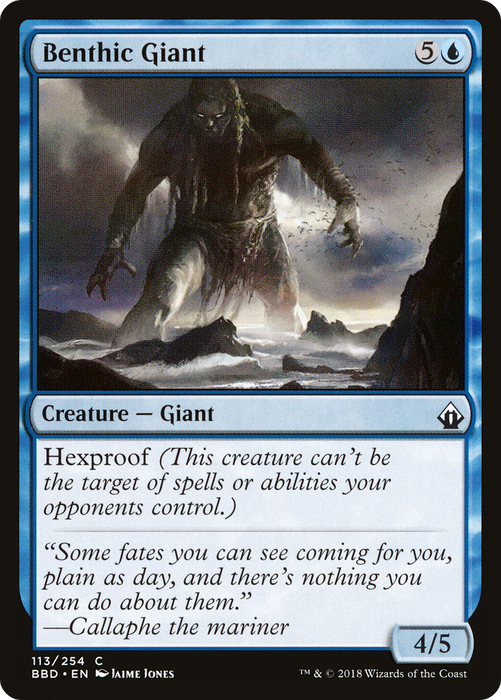 Benthic Giant (BBD-113) - common - Foil