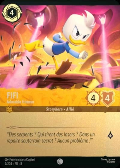Fifi - Adorable frimeur (Foil) (2/204) - Commune - Cold Foil