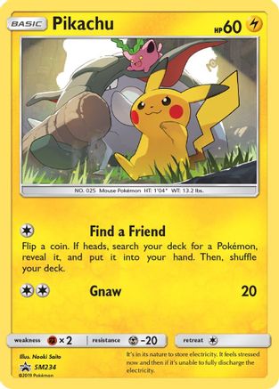 Pikachu (SM234) - SP  - Promo - Holofoil