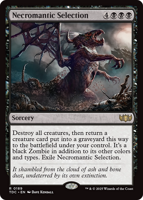 Necromantic Selection (TDC-189) - rare