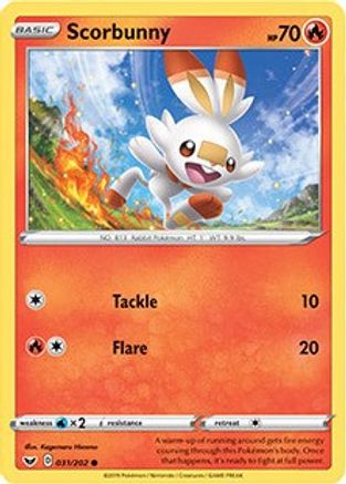 Scorbunny (031/202) - MCP  - Promo - Holofoil
