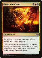 Gruul War Chant (MM3-170) - uncommon - Foil