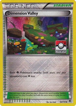 Dimension Valley (093/119) - LCC  - Promo - Reverse Holofoil