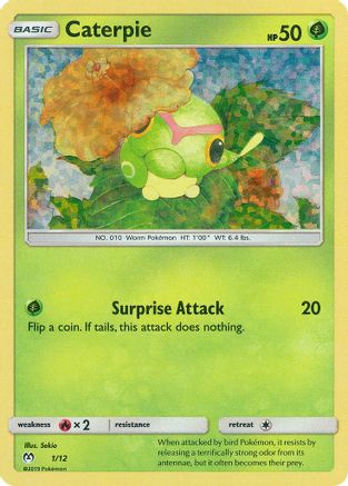 Caterpie (001/12) - MP2  - Promo - Holofoil