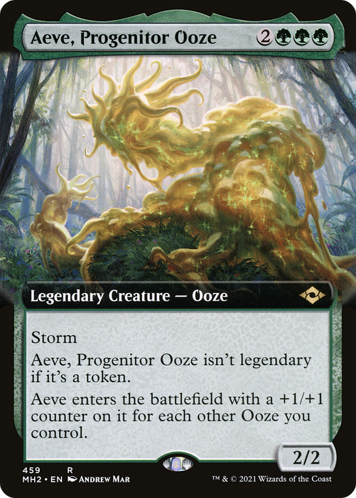 Aeve, Progenitor Ooze (MH2-459) - rare: (Extended Art) - Foil