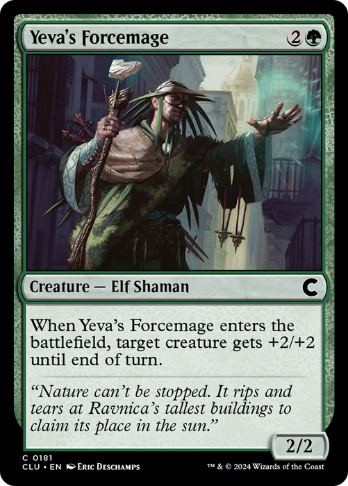 Yeva's Forcemage (CLU-181) - common