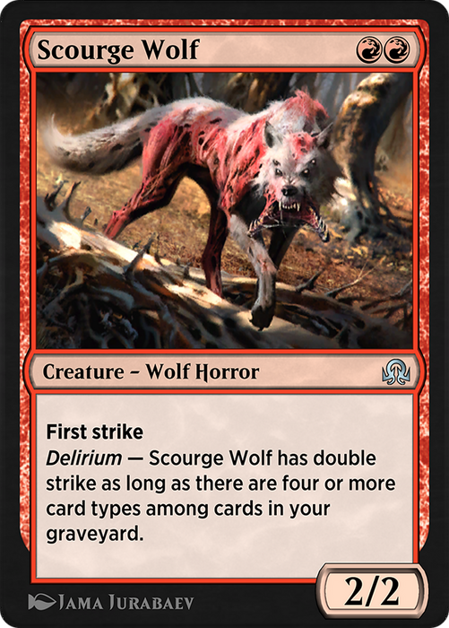 Scourge Wolf (SIR-175) - uncommon
