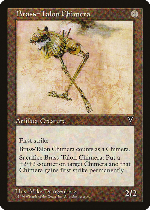 Brass-Talon Chimera (VIS-142) - uncommon