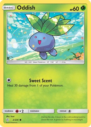 Oddish (002/236) - SCE  - Common