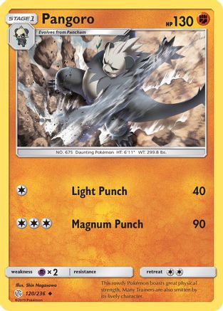 Pangoro (120) - SCE  - Uncommon