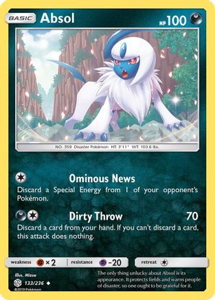 Absol (133/236) - SCE  - Uncommon