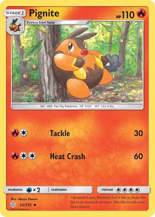 Pignite (032/236) - SCE  - Uncommon