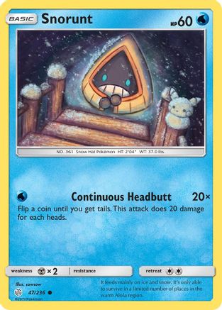 Snorunt (047/236) - SCE  - Common