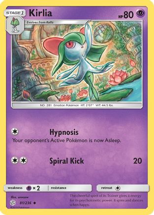 Kirlia (081/236) - SCE  - Uncommon - Reverse Holofoil