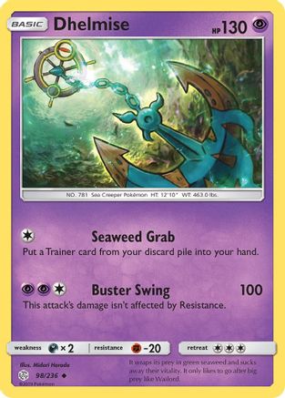Dhelmise (098/236) - SCE  - Uncommon