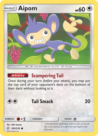 Aipom (169) - SCE  - Common