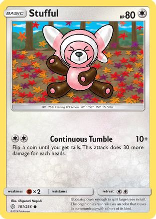 Stufful (181) - SCE  - Common - Reverse Holofoil