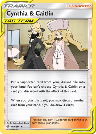 Cynthia & Caitlin (189/236) - SCE  - Uncommon