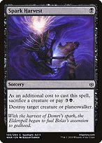 Spark Harvest (WAR-105) - common - Foil