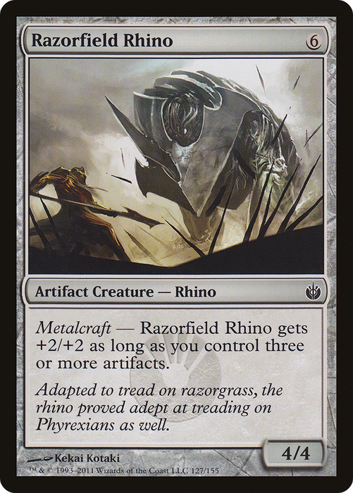 Razorfield Rhino (MBS-127) - common - Foil