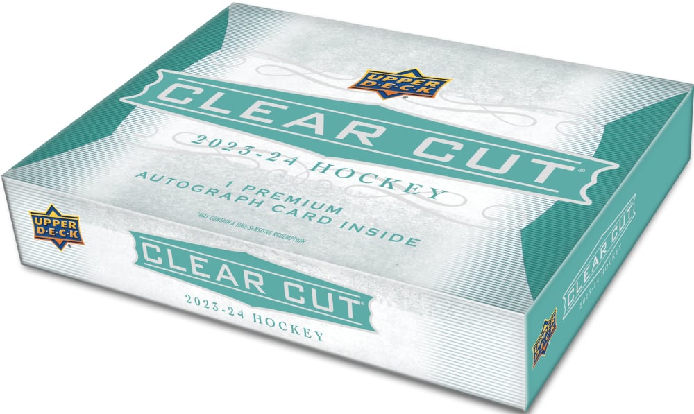 2023-24 Hockey - Upper Deck Clear Cut - Boîte - Hobby (anglais)