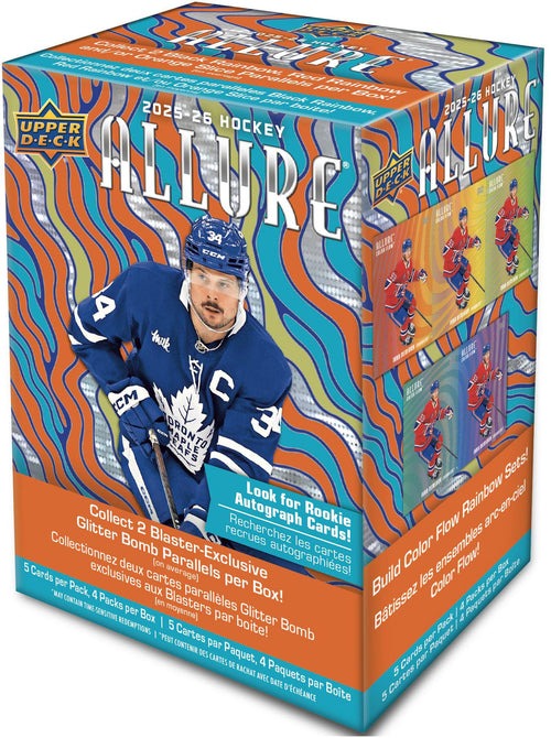 2025-26 Hockey - Upper Deck Allure - Blaster - Retail (anglais)