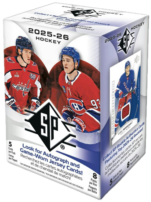 2025-26 Hockey - Upper Deck SP - Blaster - Retail (anglais)