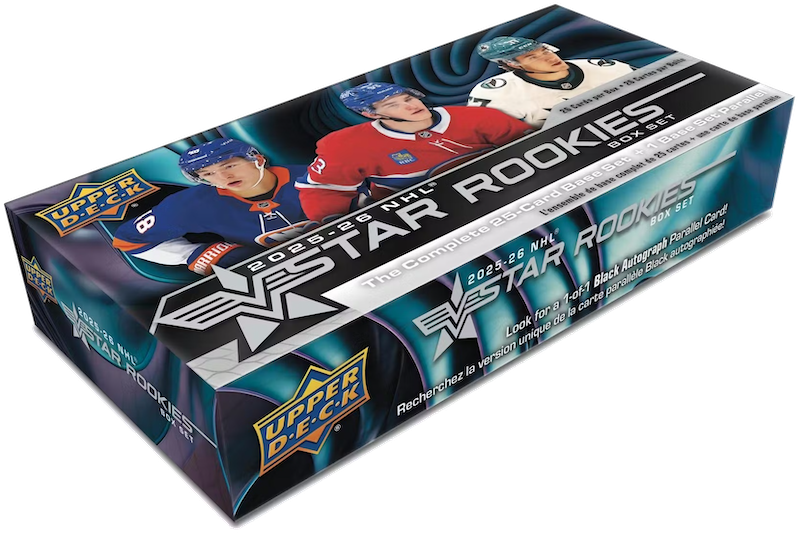 2025-26 Hockey - Upper Deck Star Rookies - Coffret - Retail (anglais)
