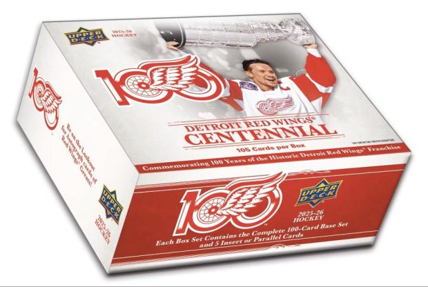 2025-26 Hockey - Upper Deck Red Wings Centennial - Box Set - Retail (anglais)