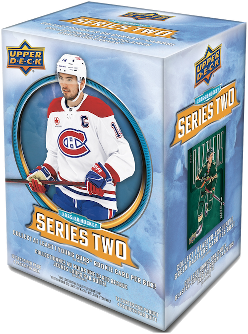 2025-26 Hockey - Upper Deck Series 2 - Blaster - Retail (anglais)
