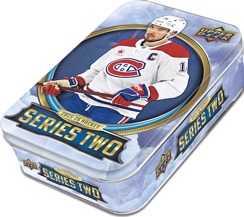2025-26 Hockey - Upper Deck Series 2 - Tin - Retail (anglais)