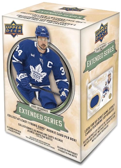 2025-26 Hockey - Upper Deck Extended - Blaster - Retail (anglais)