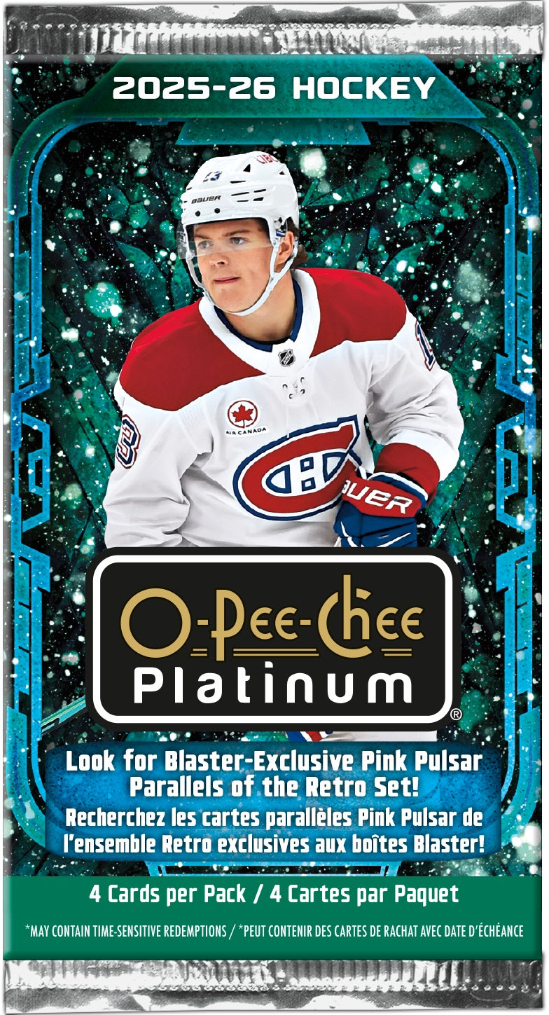 2025-26 Hockey - Upper Deck O-Pee-Chee Platinum - Blaster - Retail (anglais)