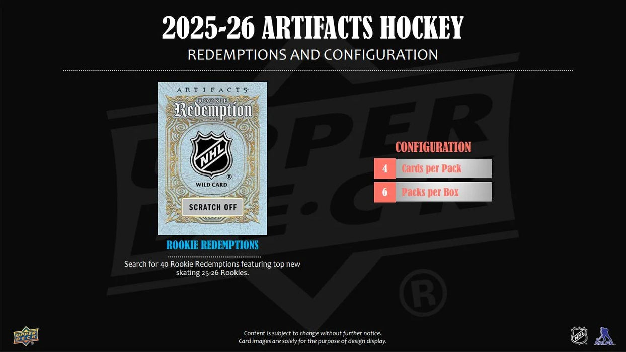 2025-26 Hockey - Upper Deck Artifacts - Blaster - Retail (English)