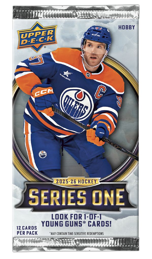 2025-26 Hockey - Upper Deck Series 1 - Paquet - Hobby (anglais)